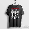 Classic Keep Portland Ice Free Abolish Ice Anti Fascist Long Sleve T Shirts