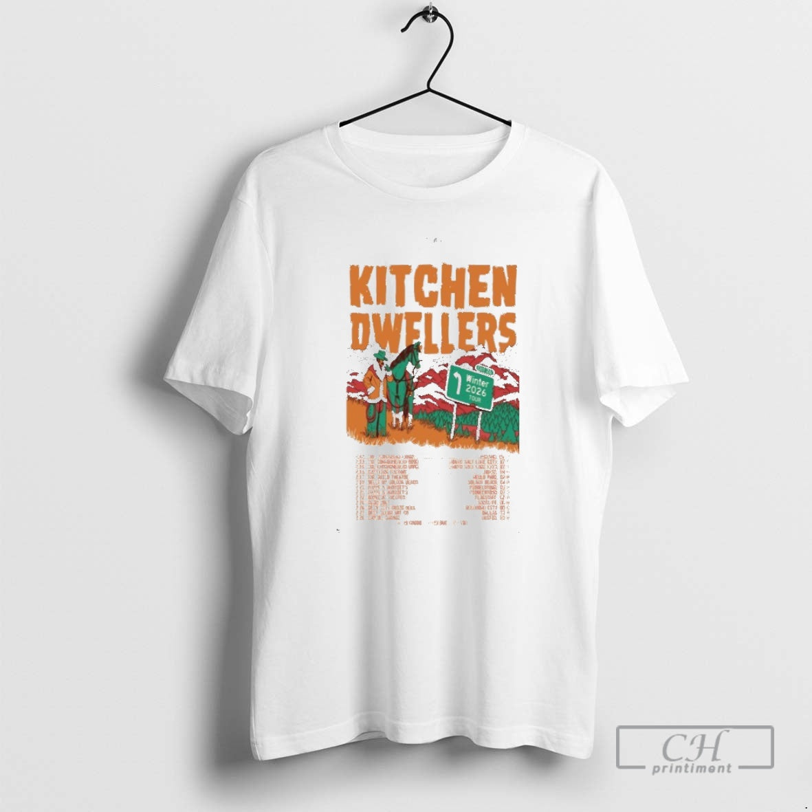 Classic Kitchen Dwellers Winter Tour 2026 Shirt Sweater