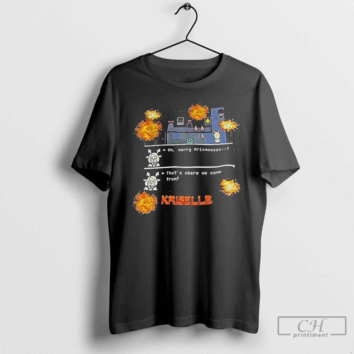Classic Kris Vs Ralsei Oh Merry Krismaaaas Thats Where We Came From T Shirts