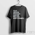 Classic Las Vegas Ampersand 2025 Champs Aja Jewell Chelsea Jackie And Nalyssa T Shirts