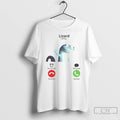 Classic Lizard Remind Me Message Decline Accept T Shirts