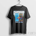 Classic Los Angeles Dodgers Vs Milwaukee Brewers 2025 Nl Series Championship Matchup T Shirts