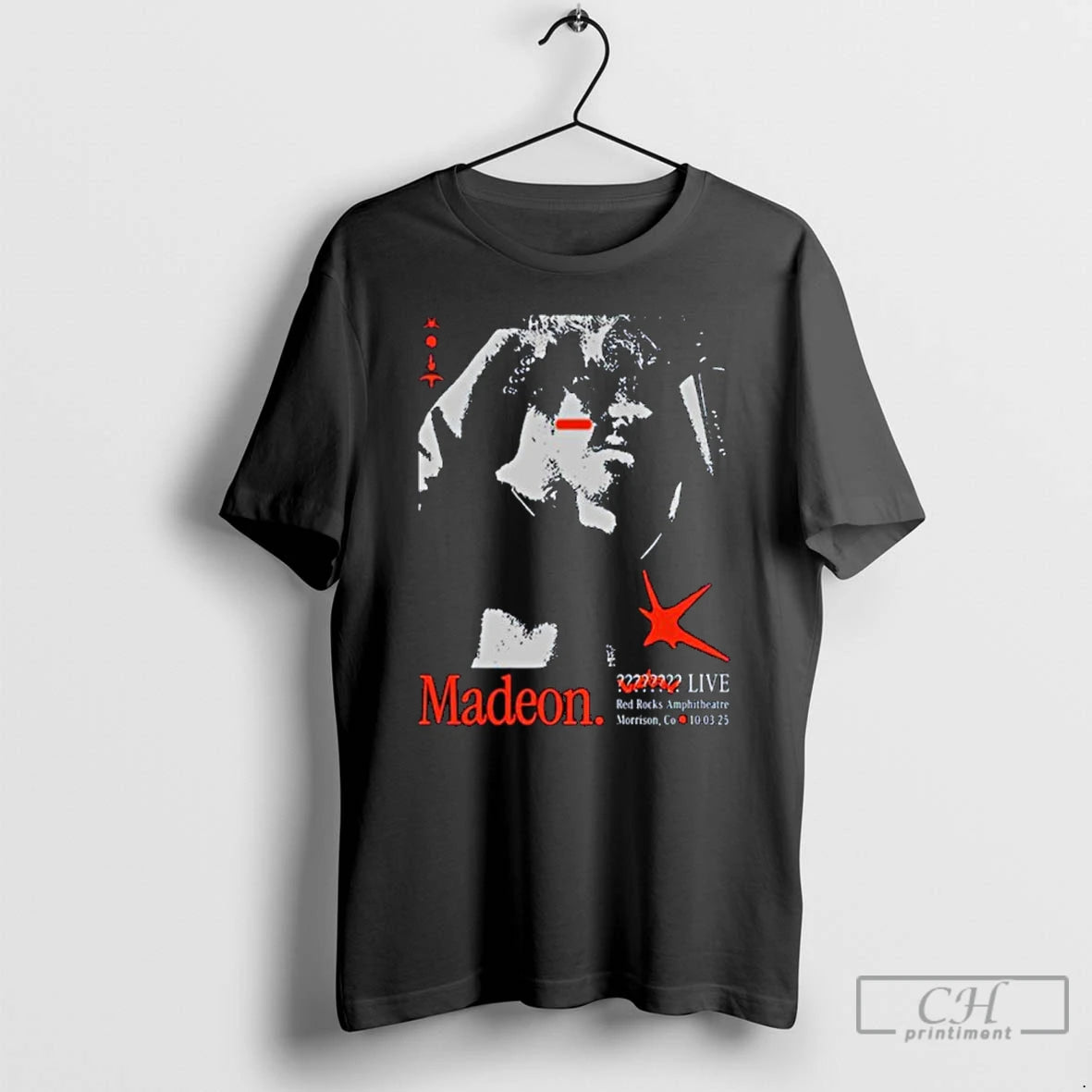 Classic Madeon Red Rocks Amphitheatre Morrison Co Oct 3 2025 T Shirts