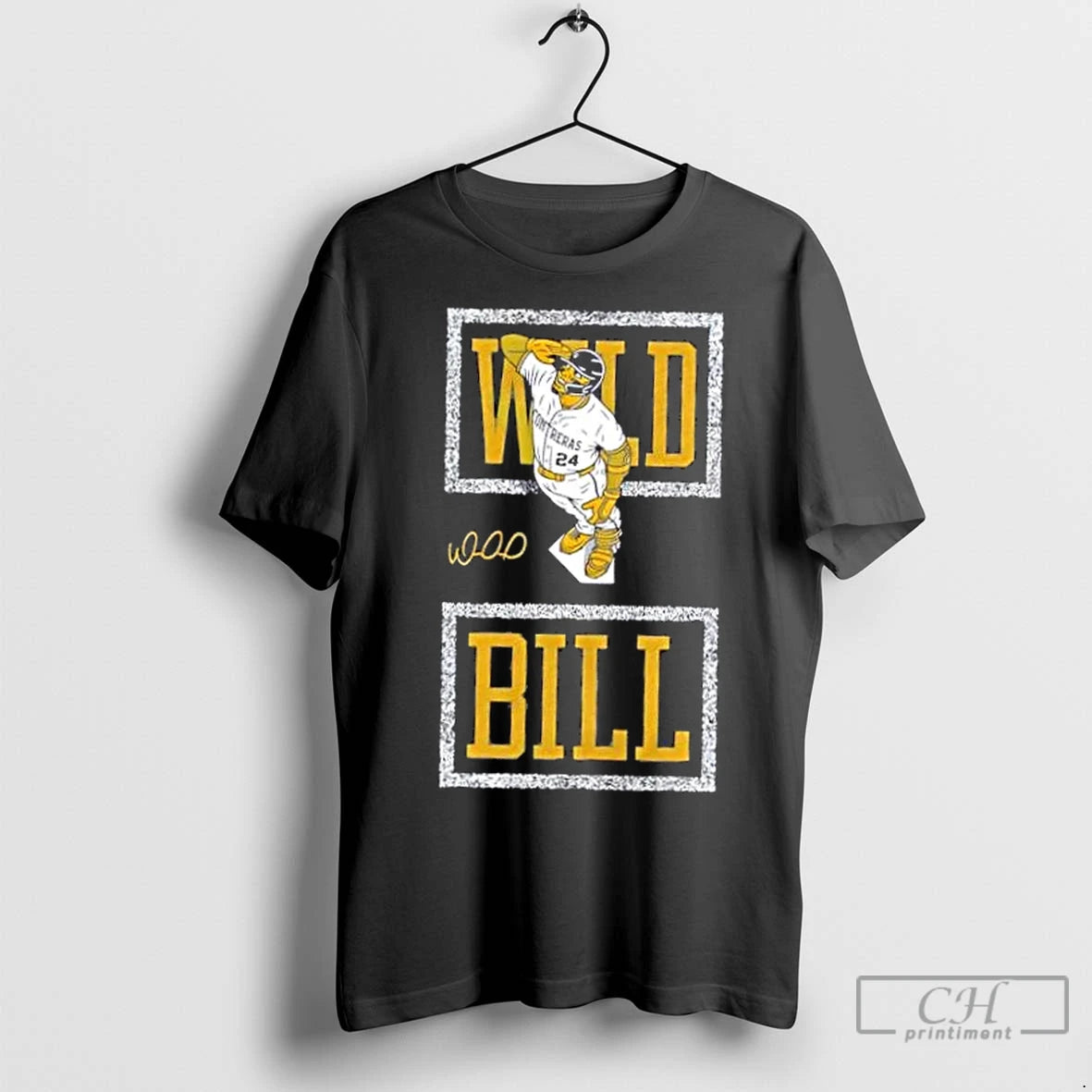 Classic Milwaukee Brewers William Contreras Wild Bill Salute