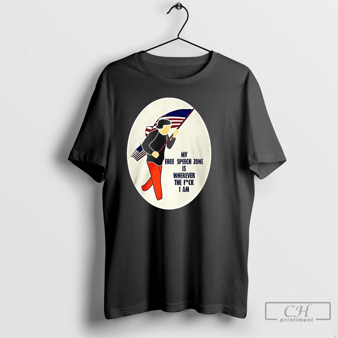 Classic My Free Speech Zone Is Wherever The Fuck I Am T Shirts