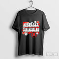 Classic Nebraska Cornhuskers Retro Flower Blackshirt T Shirts