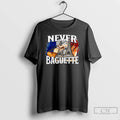 Classic Never Baguette Eiffel Twin Towers Bread Plane French Flag Parody T Shirts