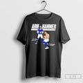 Classic New York Giants Jaxson Dart And Cam Skattebo Arm Hammer Signatures T Shirts