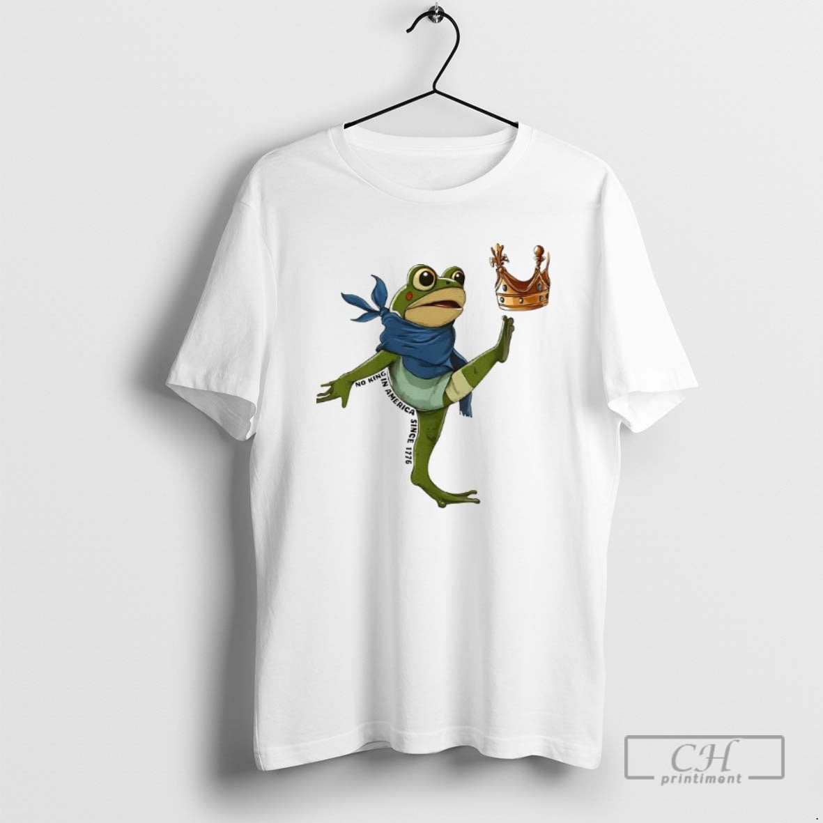 Classic Nice No King In America Since 1776 Portland Frog Protest Shirt Sweater
