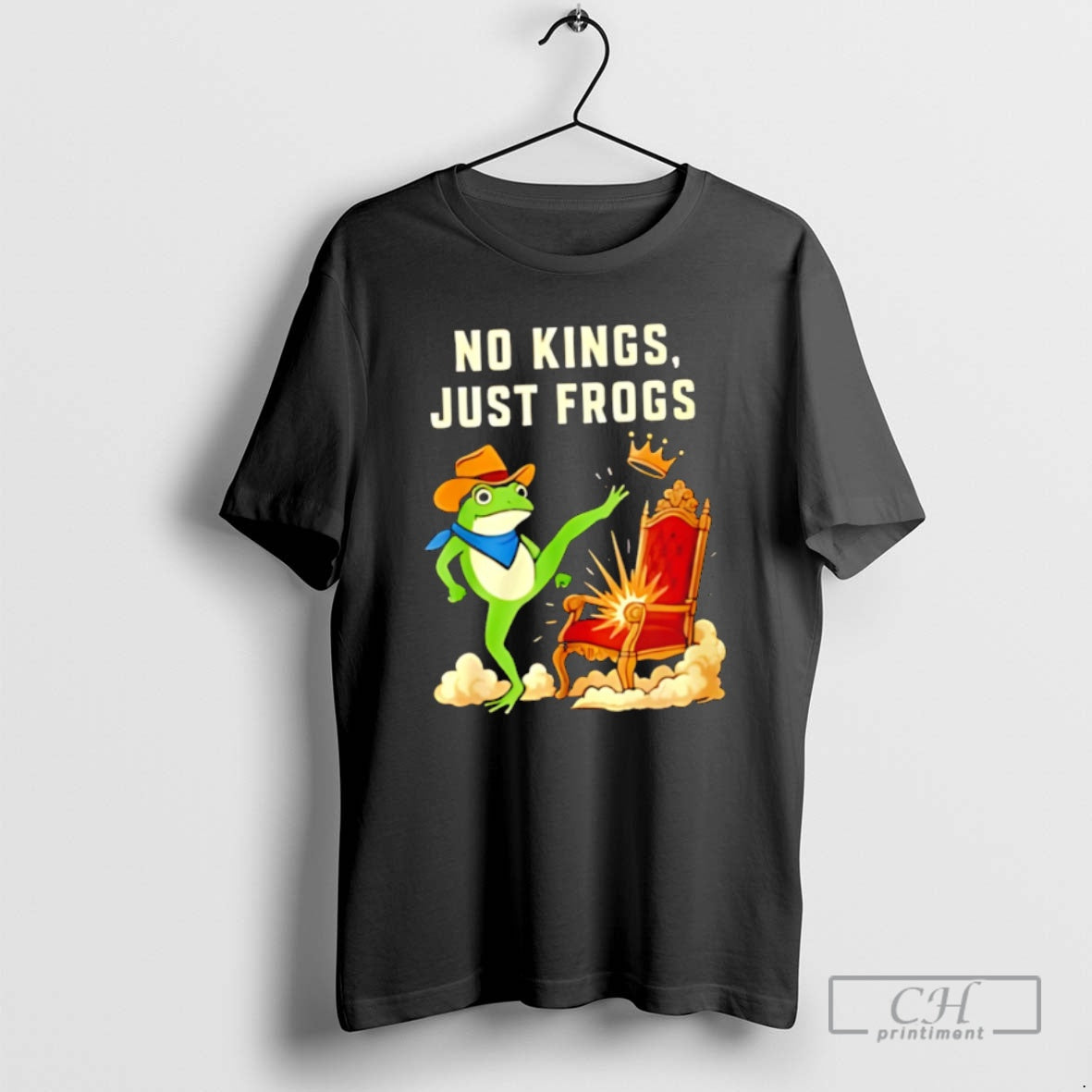 Classic No Kings Just Frogs Shirt Sweater