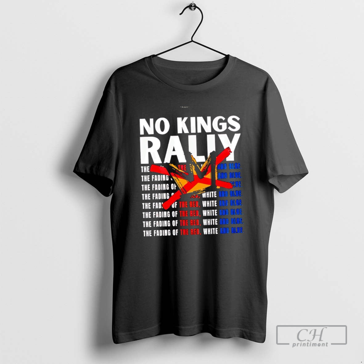 Classic No Kings Rally The Fading Of The Red Shirt Sweater