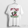 Classic Not Demure Very Grinchy Christmas White T Shirts