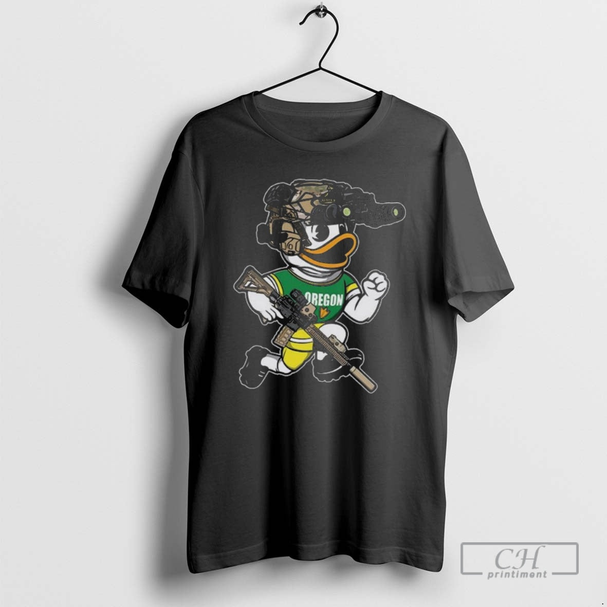 Classic Oregon Duck Mascot Gun Otx 2025 Shirt Sweater