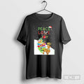 Classic Peace Love Joy Scooby Doo Christmas T Shirts