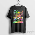 Classic Peanuts Characters Blessed To Be Called Mom And Grandma T Shirts