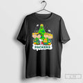 Classic Peanuts Characters X Green Bay Packers Chrismas T Shirts