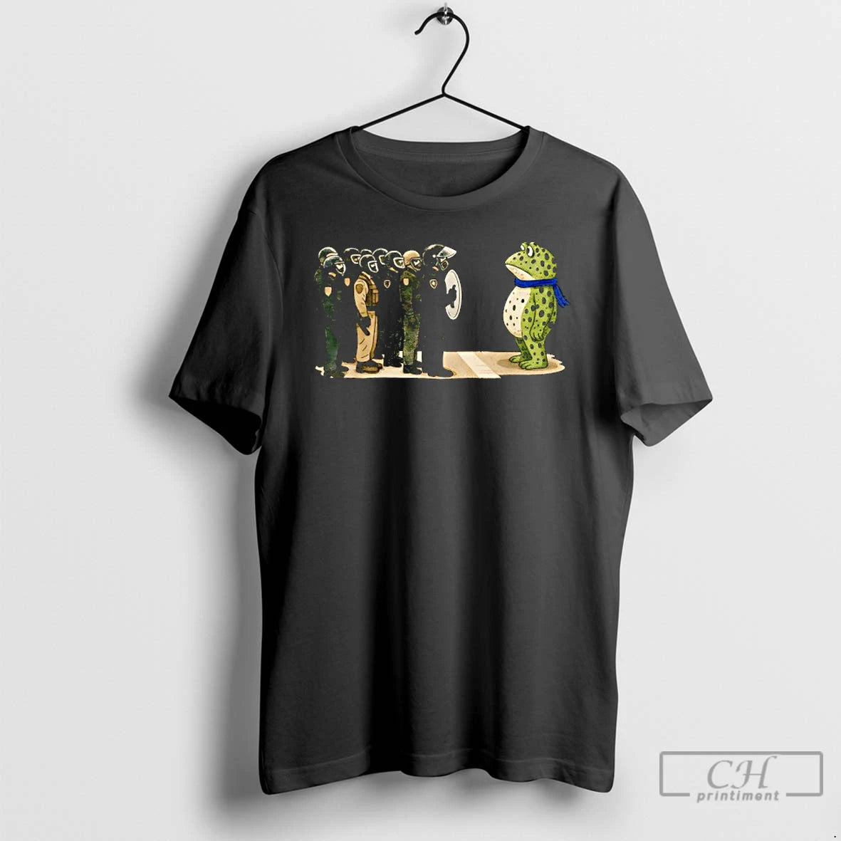 Classic Portland Frog Activist Portland Frog Protest T Shirts