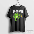 Classic Portland Frog Protest Funny Frog Kicking Crown No Kings T Shirts