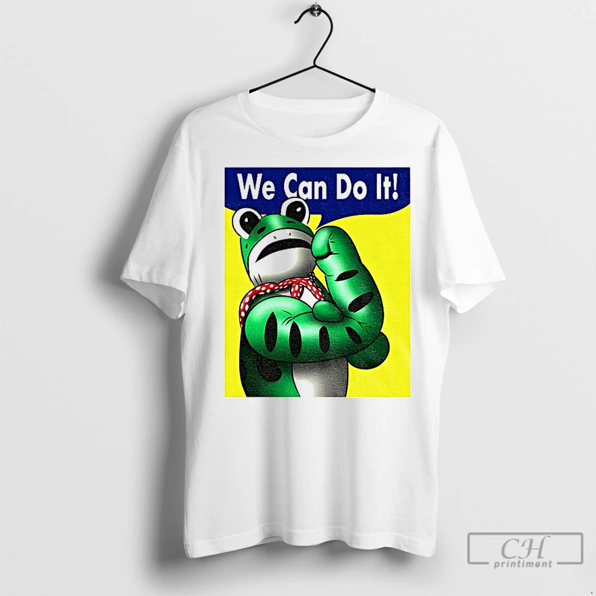 Classic Portland Frog Rosie The Riveter We Can Do It Anti Ice