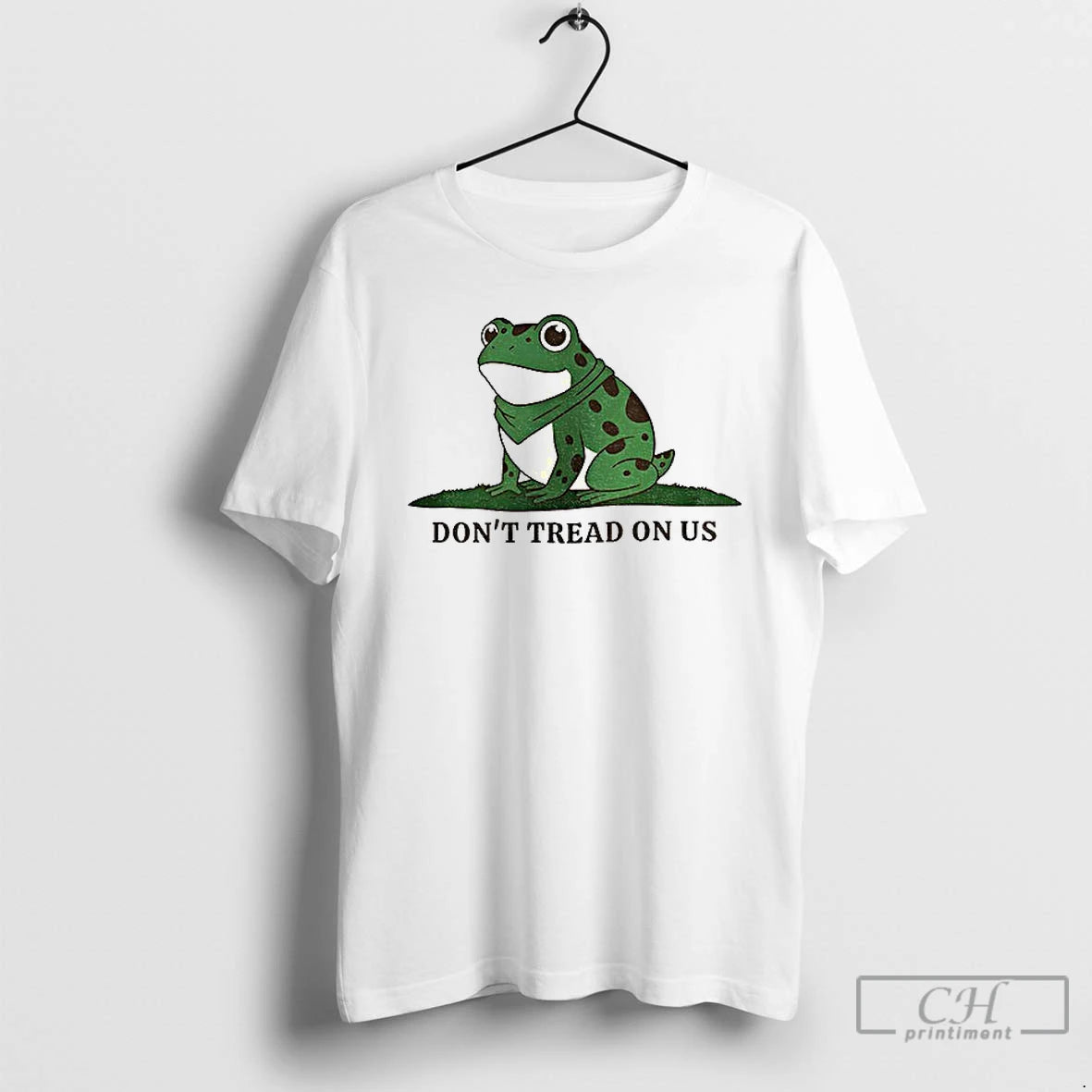 Classic Portland Frog Dont Tread On Us 2025 Political T Shirts