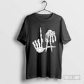 Classic Premium Los Angeles Dodgers La Skeleton Hand Shirt Sweater