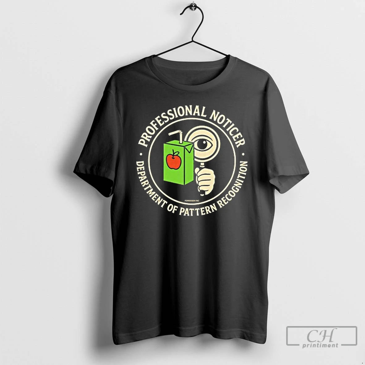 Classic Professional Noticer Department Of Pattern Recognition T Shirts