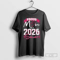 Classic Proud Mom Of A 2026 Senior Typography Design Shirt Sweater