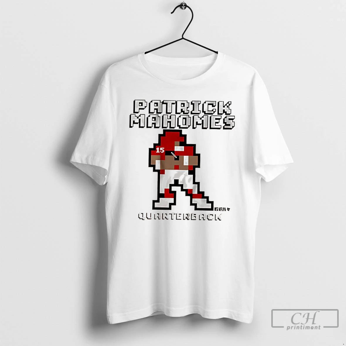 Classic Quaterback Patrick Mahomes Kansas City Chiefs Retro Baller T Shirts