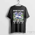 Classic Re The Glory Jaxson Dart And Cam Skattebo New York Giants T Shirts