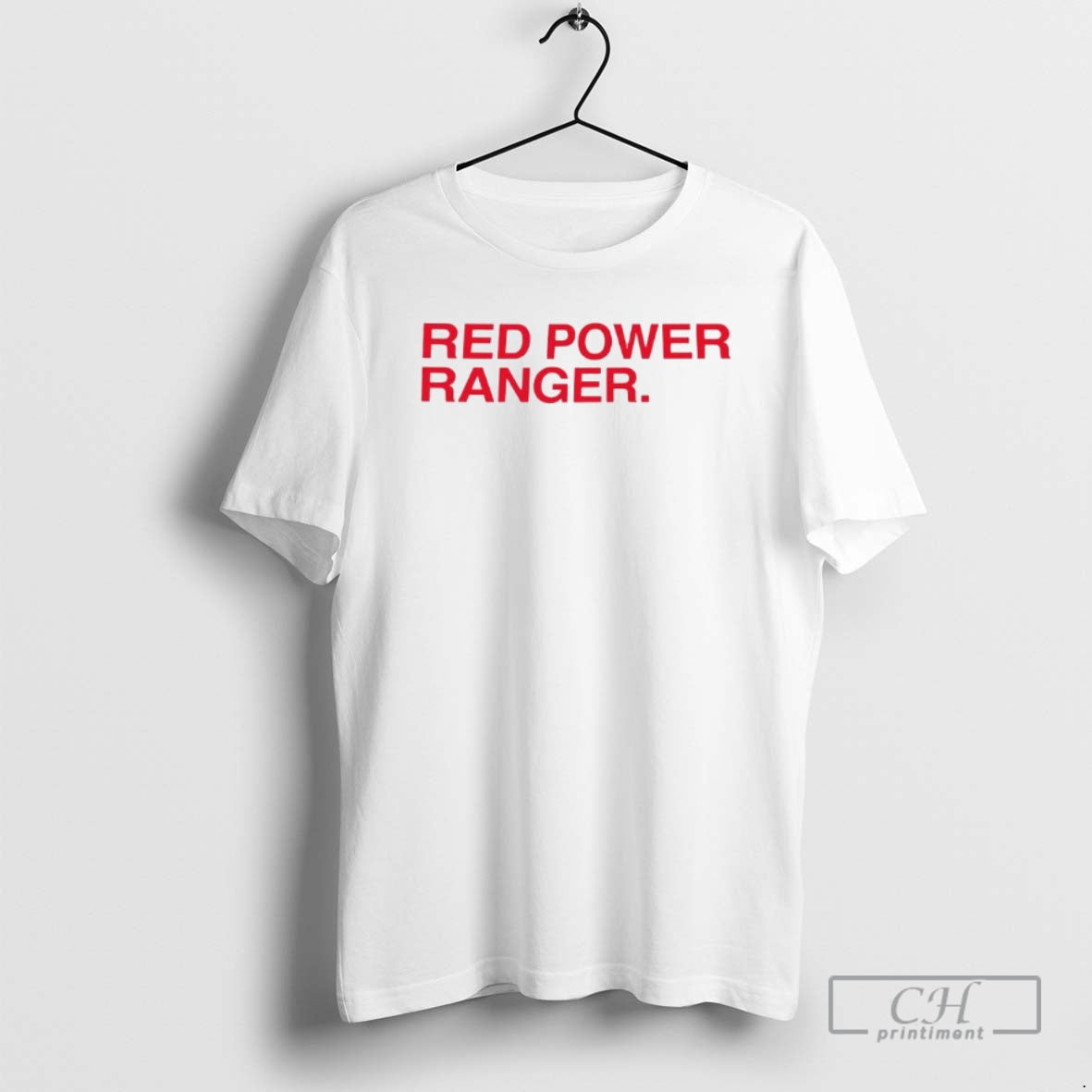 Classic Red Power Ranger Shirt Sweater