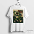 Classic Resist Portland Frog Stand With Frog Digital Protest