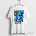 Classic Rico Dowdle Carolina Panthers Player Comic T Shirts