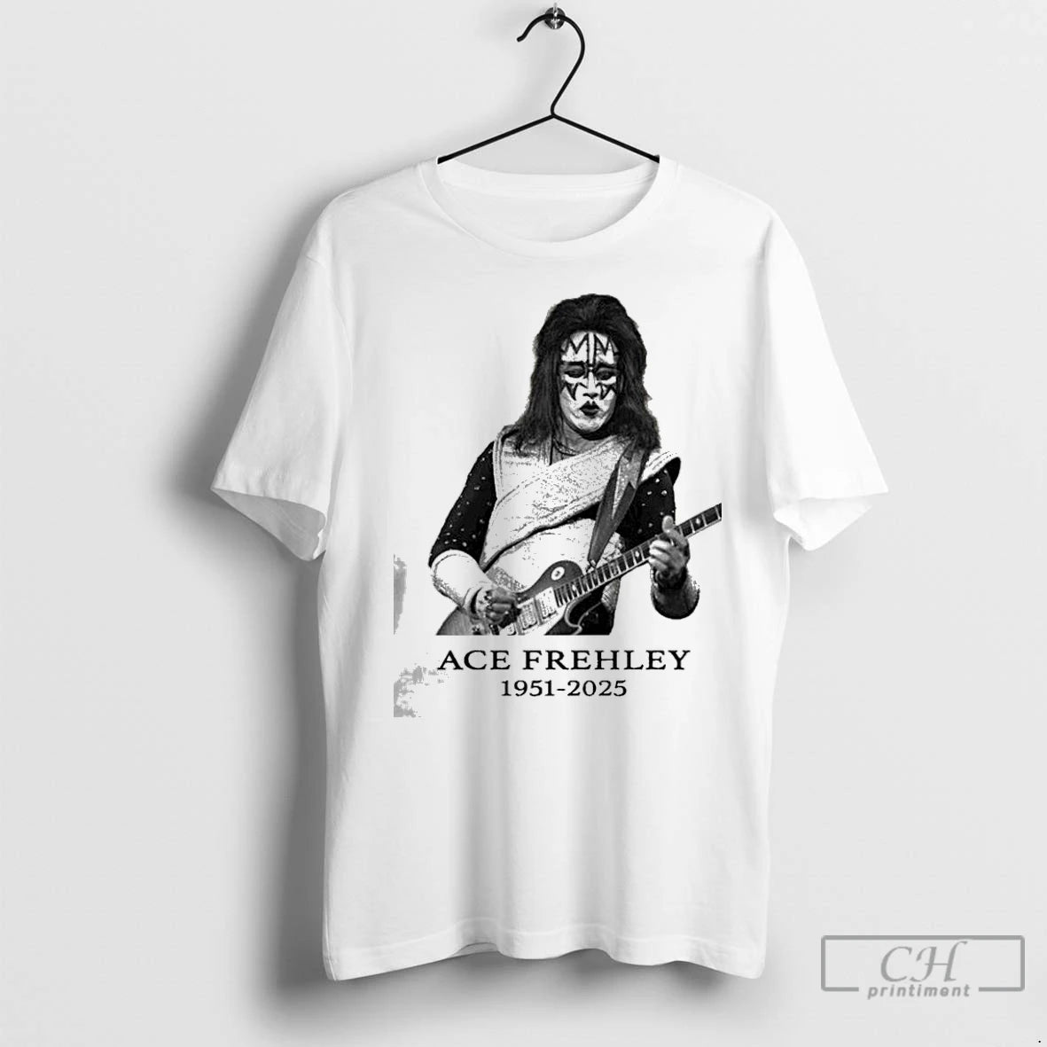 Classic Rip Ace Frehley Tribute Rock Legend Memorial 1951 2025