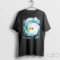 Classic Rubber Duck In Hurricane Storm T Shirts