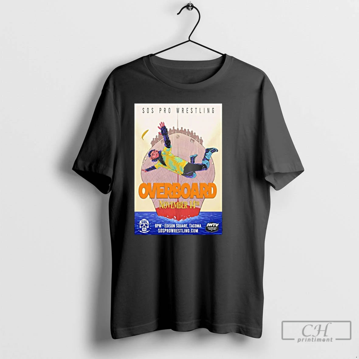 Classic Sos Pro Wrestling Fall Tour 2025 Tacoma Wa T Shirts
