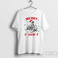 Classic Santa Crow Merry F Caw F T Shirts