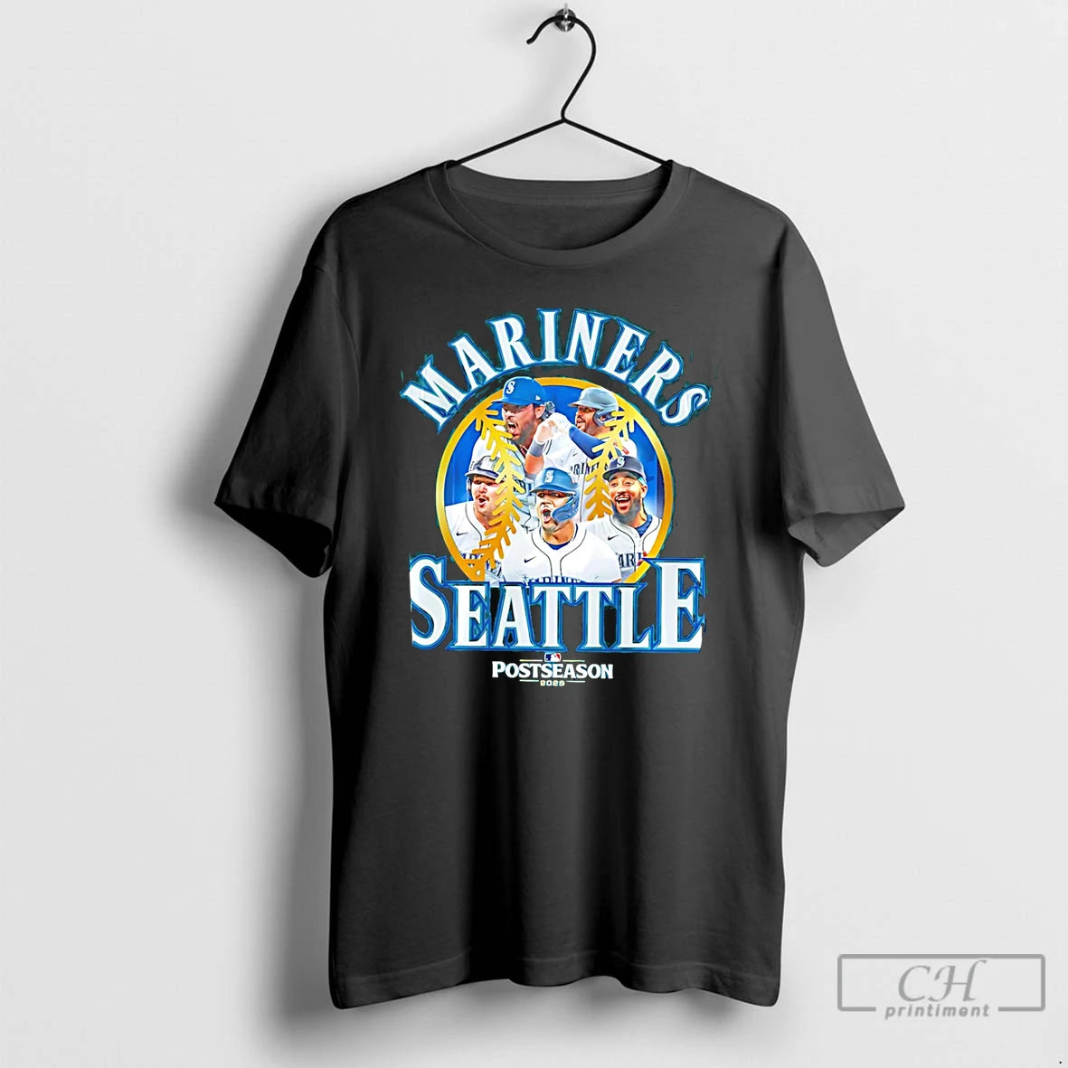 Classic Seattle Mariner 2025 Alcs Champions Postseason All Team T Shirts