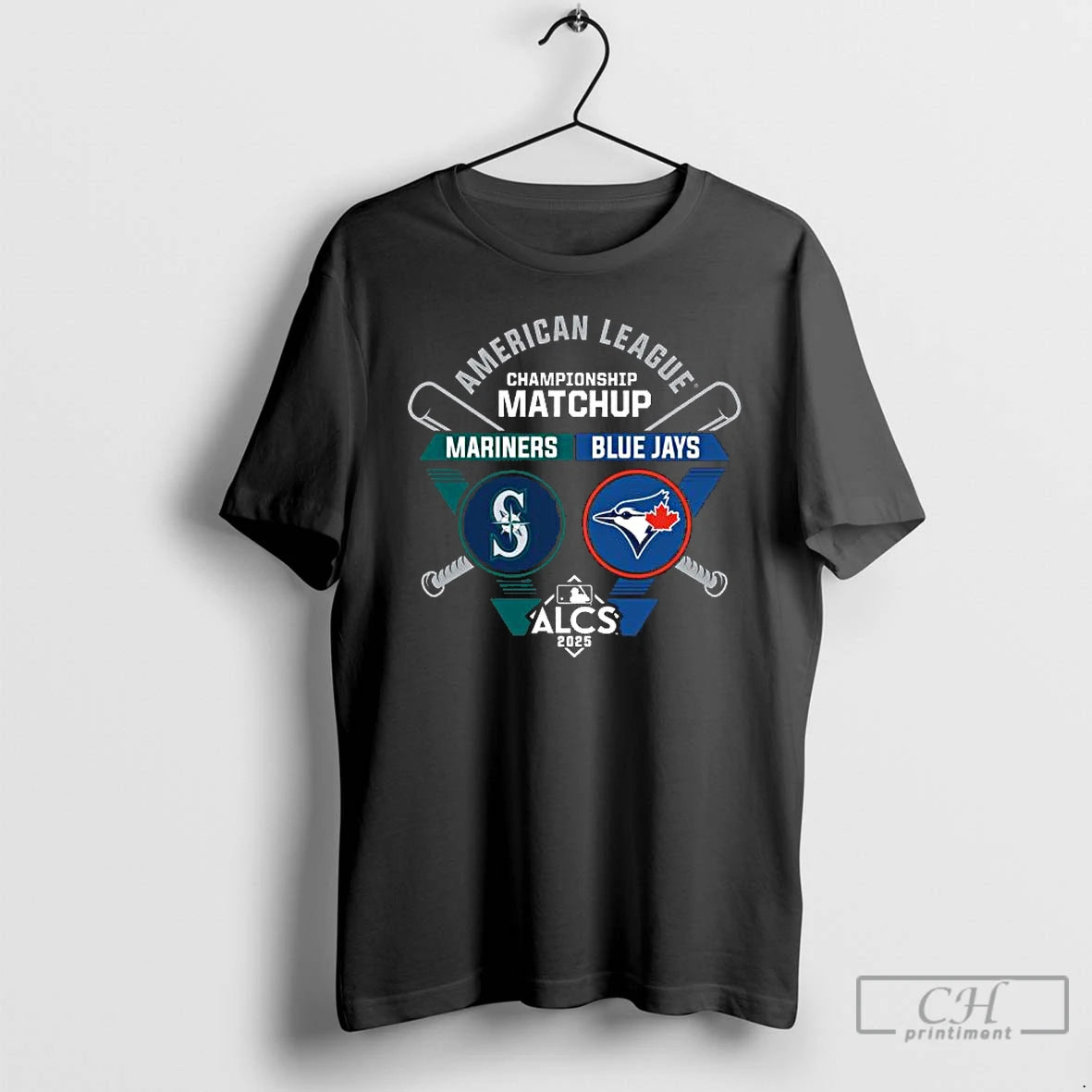 Classic Seattle Mariners Vs Toronto Blue Jays 2025 American League Championship Series Matchup Bases Loaded