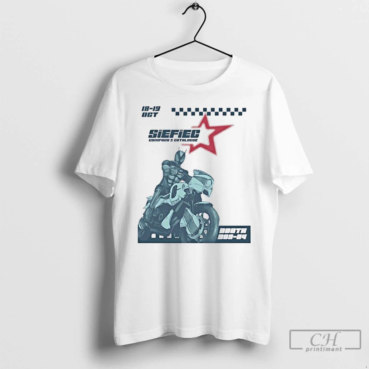 Classic Siefiec Comipara 5 Catalocue Booth D03 04 T Shirts