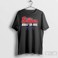 Classic Sillies Built To Fail Bella Canvas Philadelphia Baseball T Shirts