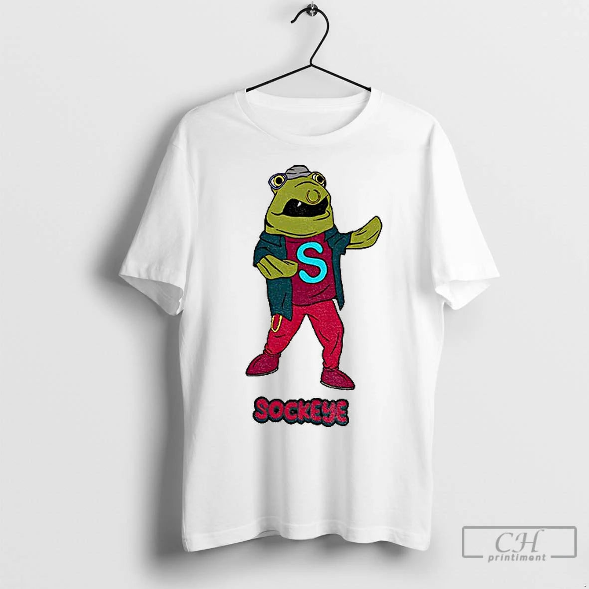Classic Sockeye Salmon Mariners Seattle New Mascot