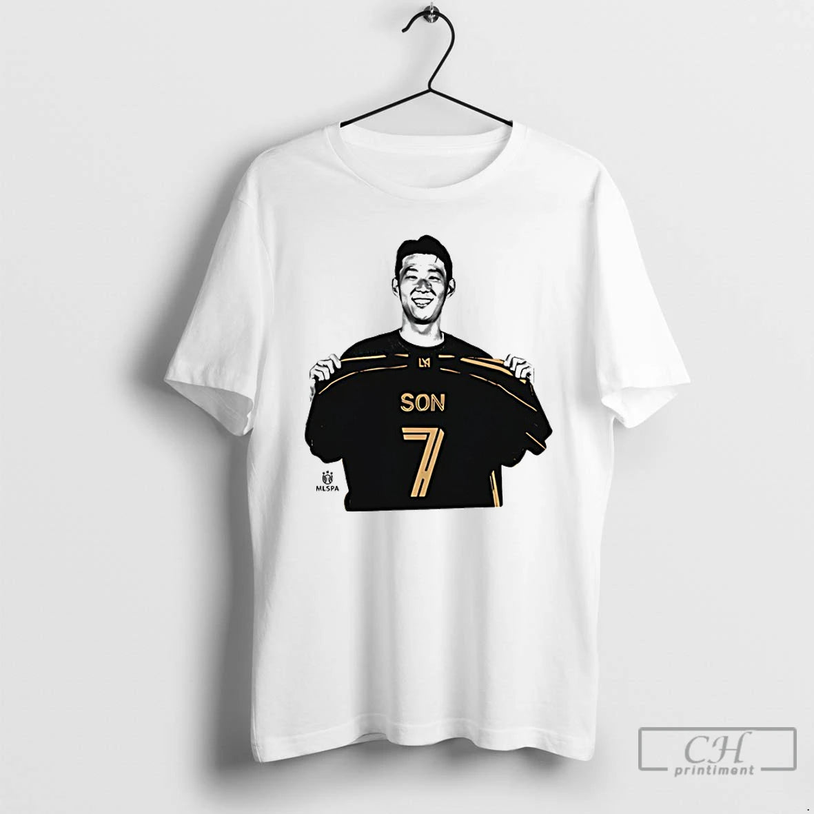 Classic Son Heung Min Soccer Los Angeles Fc Graphic T Shirts