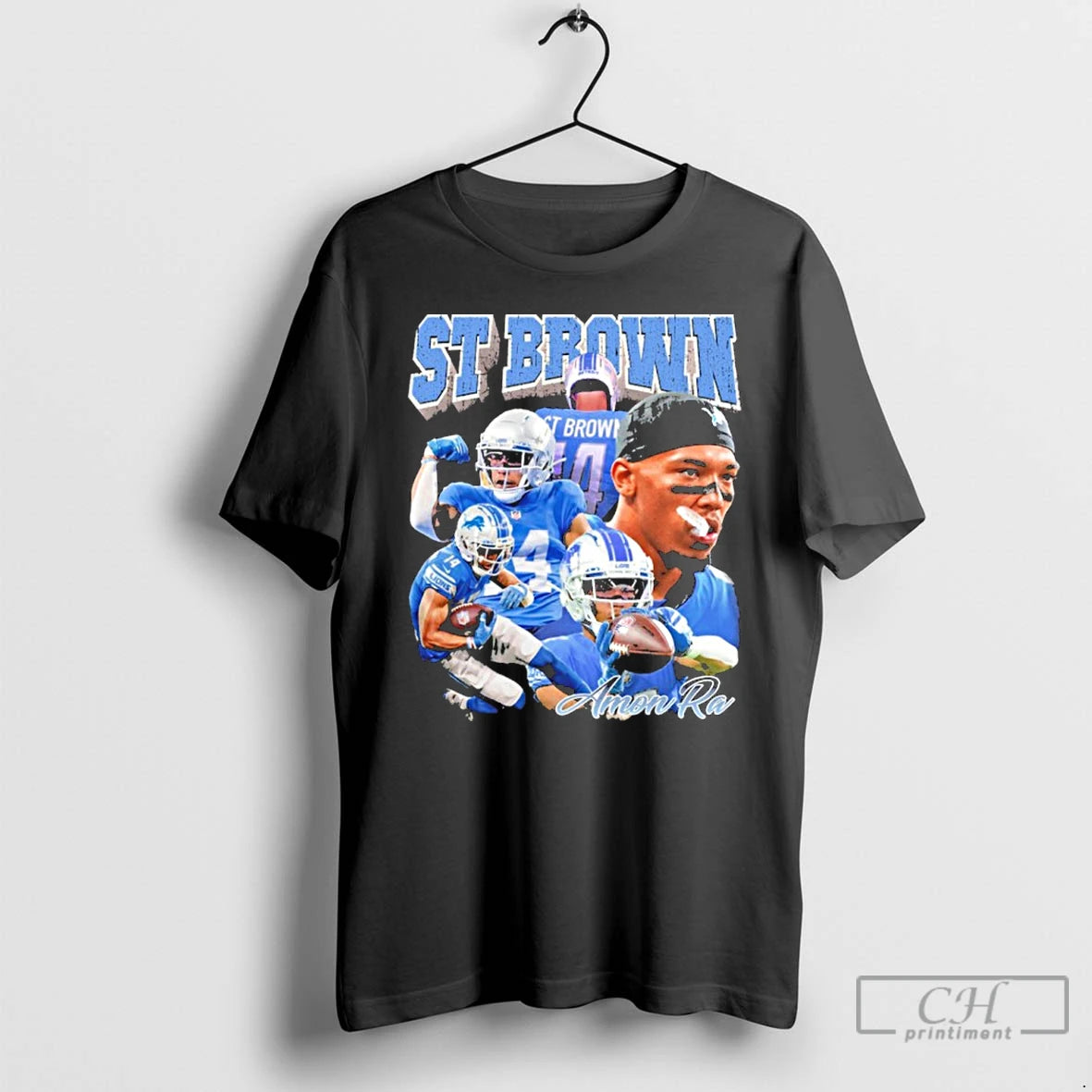 Classic St Brown Amon Ra Player T Shirts