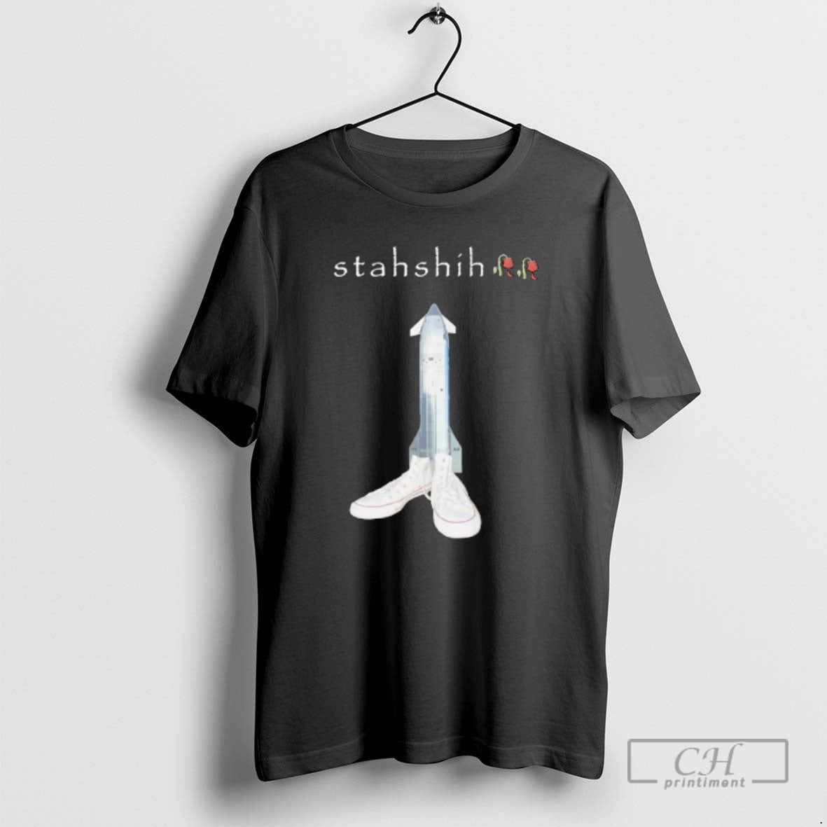 Classic Stahshih Rocket Ship X Converse Shirt Sweater