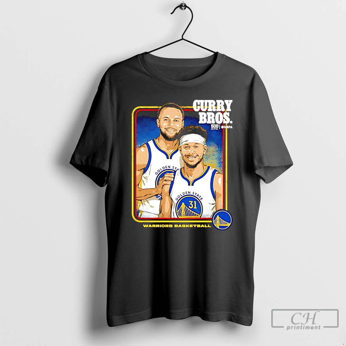 Classic Steph Curry And Seth Curry Golden State Warriors Step Brothers T Shirts