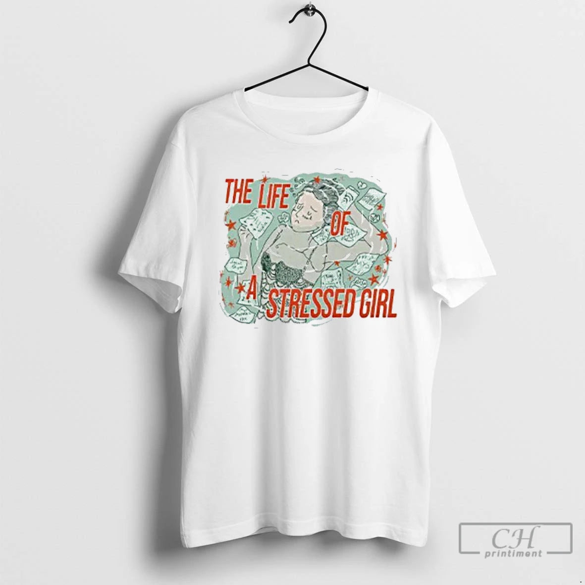 Classic Swift The Life Of A Stressed Girl T Shirts