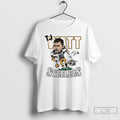Classic T J Watt Big Head Caricature Steelers Signature T Shirts