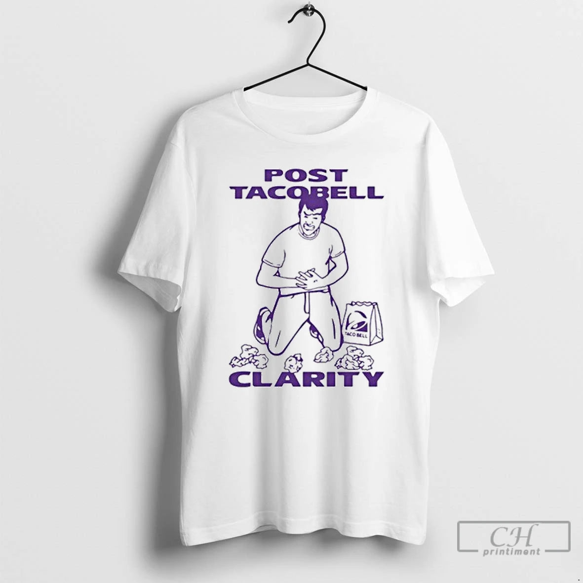 Classic Taco Bell Post Taco Clarity T Shirts