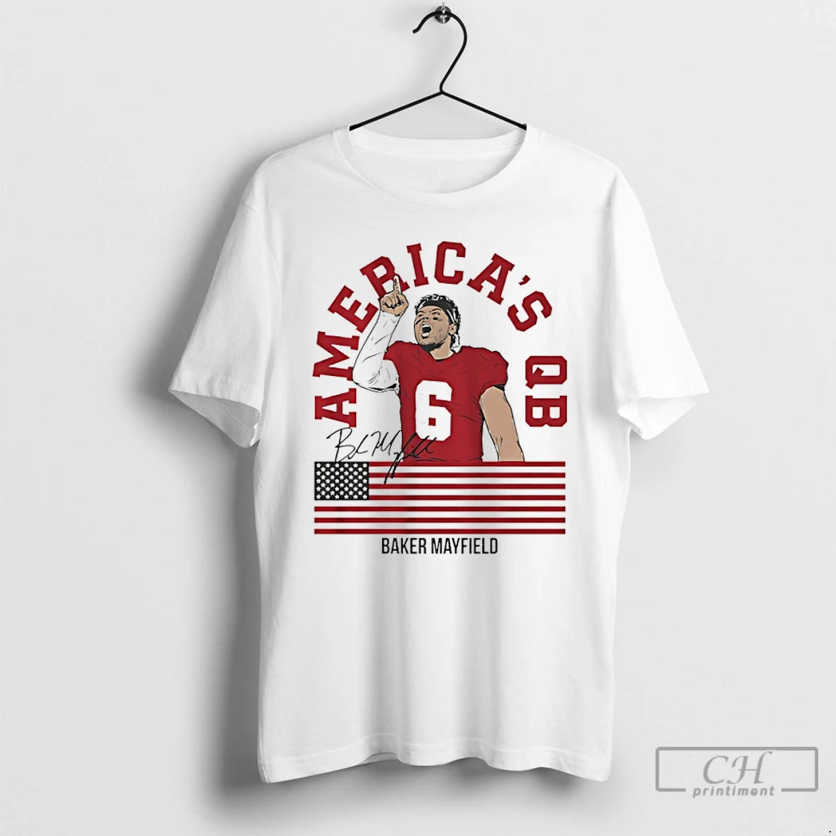Classic Tampa Bay Buccaneers Baker Mayfield Americas Qb Signature T Shirts