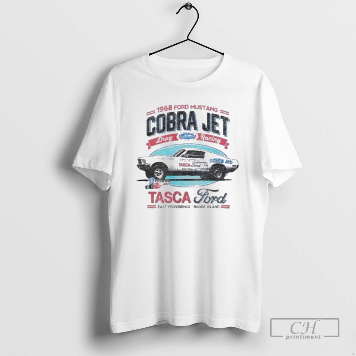 Classic Tasca Ford Cobra Jet East Providence Rhode Island 1968 Ford Mustang Shirt Sweater